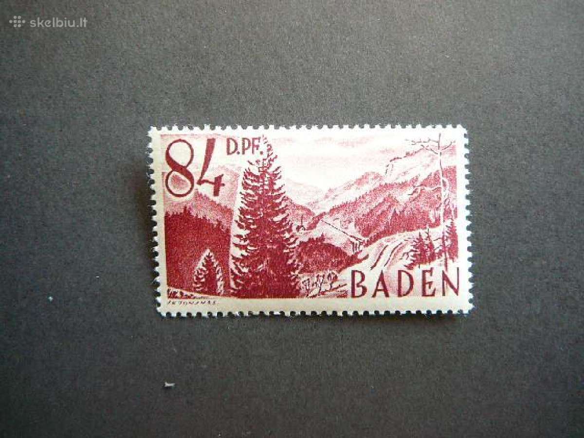 Vokietija Baden (Lietuva) vb26sm