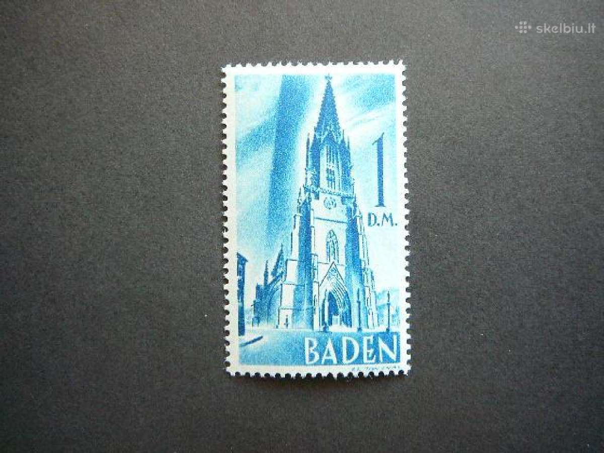 Vokietija Baden (Lietuva) vb27sm