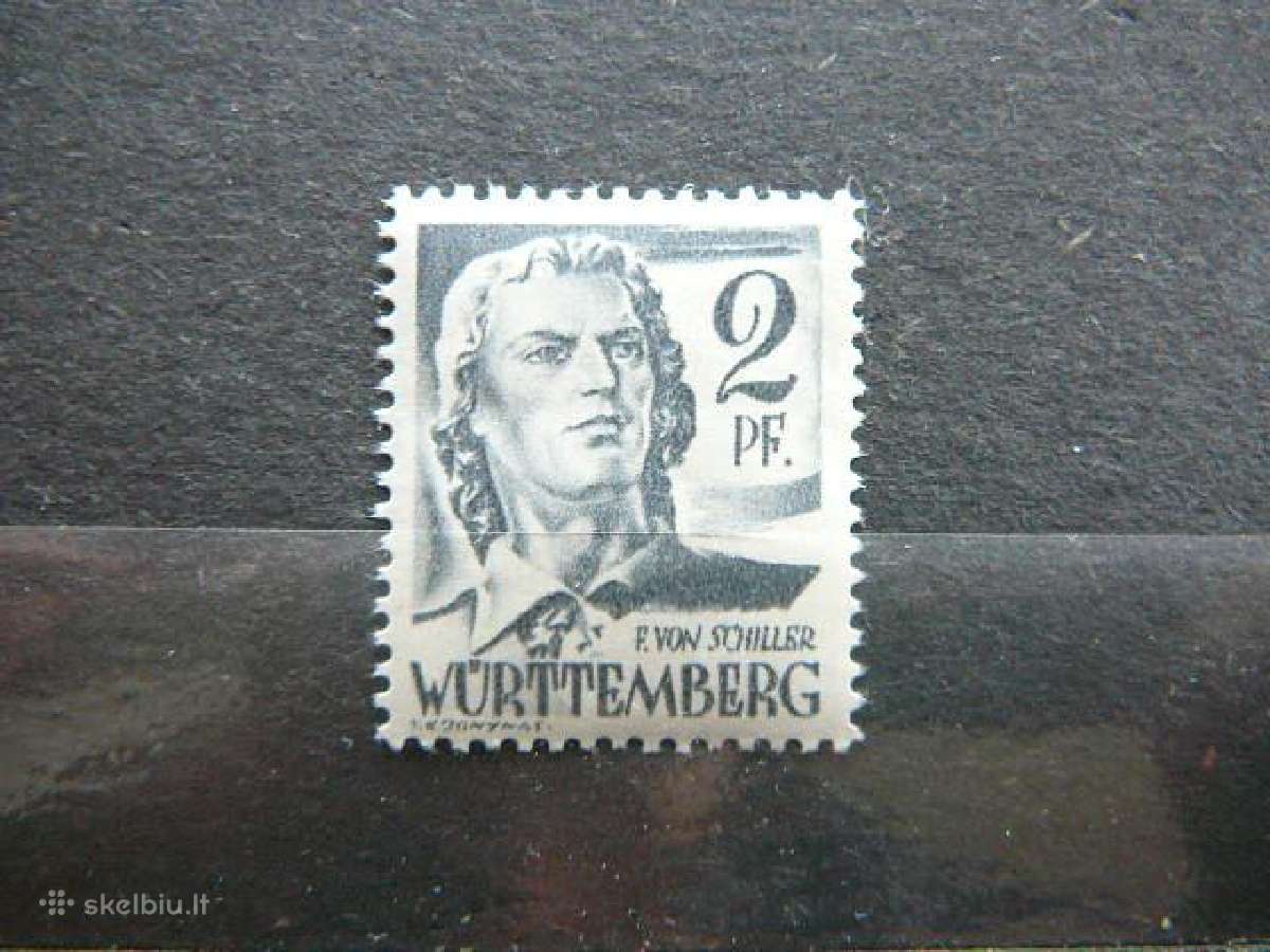 Vokietija Wurttemberg (Lietuva) Mnh vwt01
