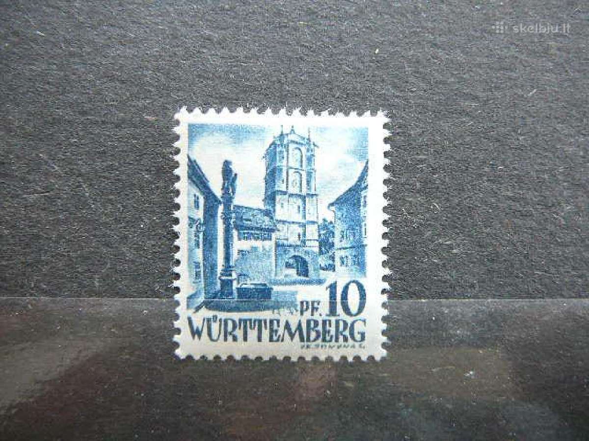 Vokietija Wurttemberg (Lietuva) Mnh vwt03