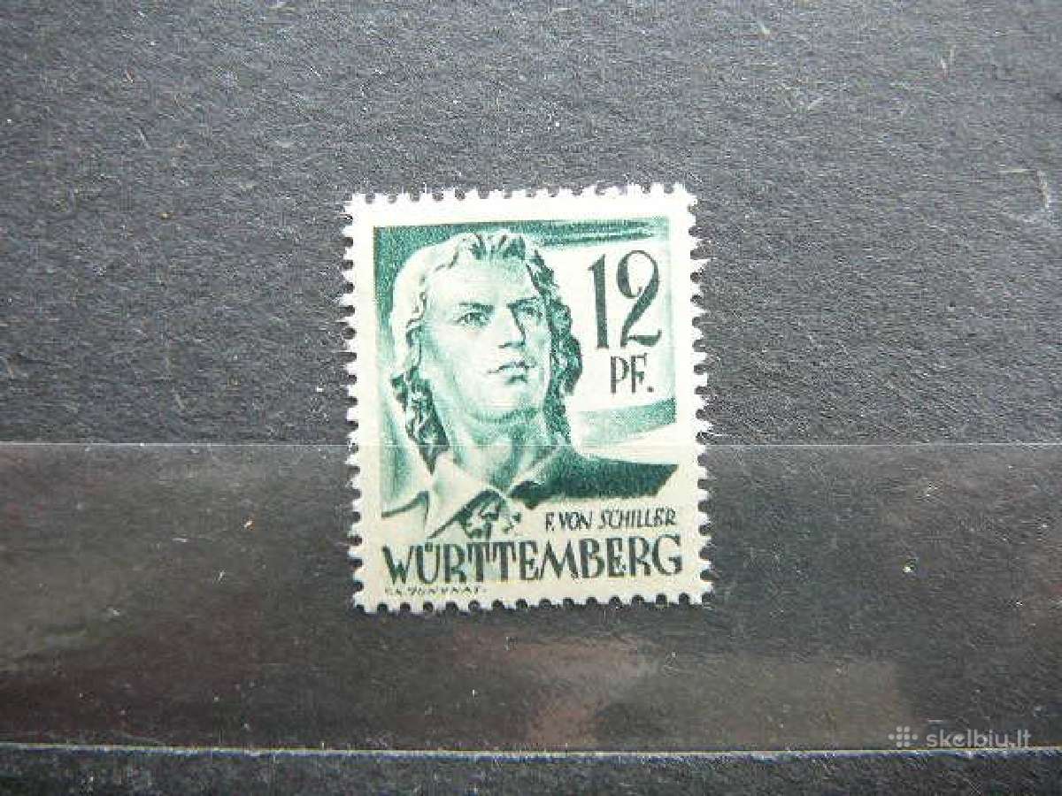 Vokietija Wurttemberg (Lietuva) Mnh vwt04