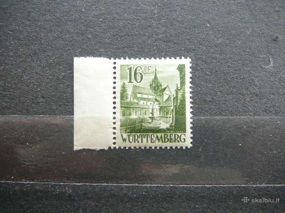 Vokietija Wurttemberg (Lietuva) Mnh vwt06