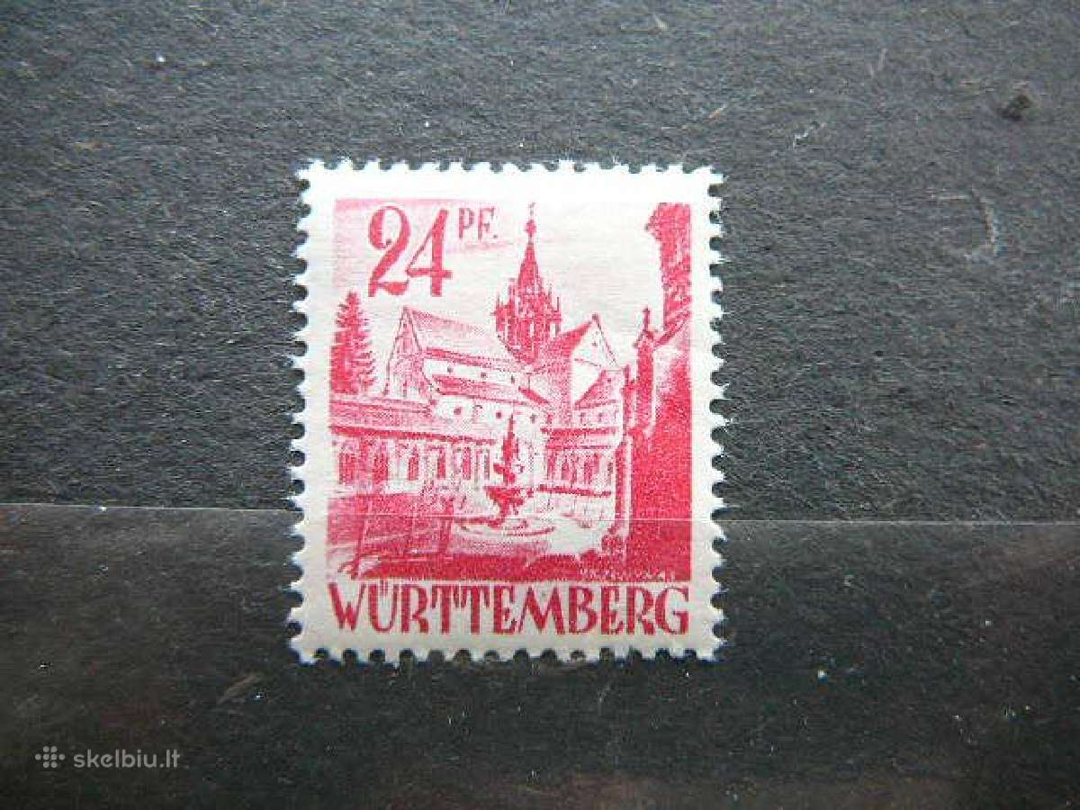 Vokietija Wurttemberg (Lietuva) Mnh vwt08