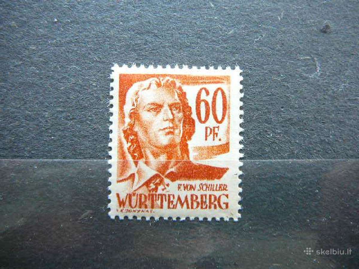 Vokietija Wurttemberg (Lietuva) Mnh vwt10