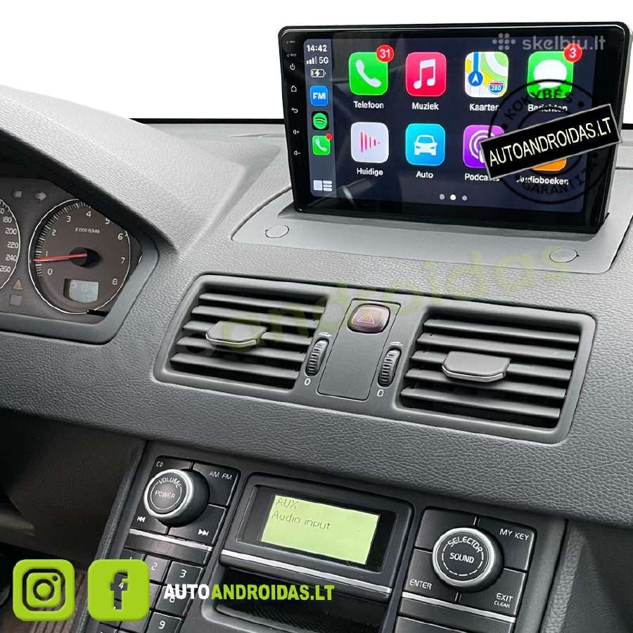 Volvo XC90 2004-14 Android multimedia Usb/GPS/WiFi