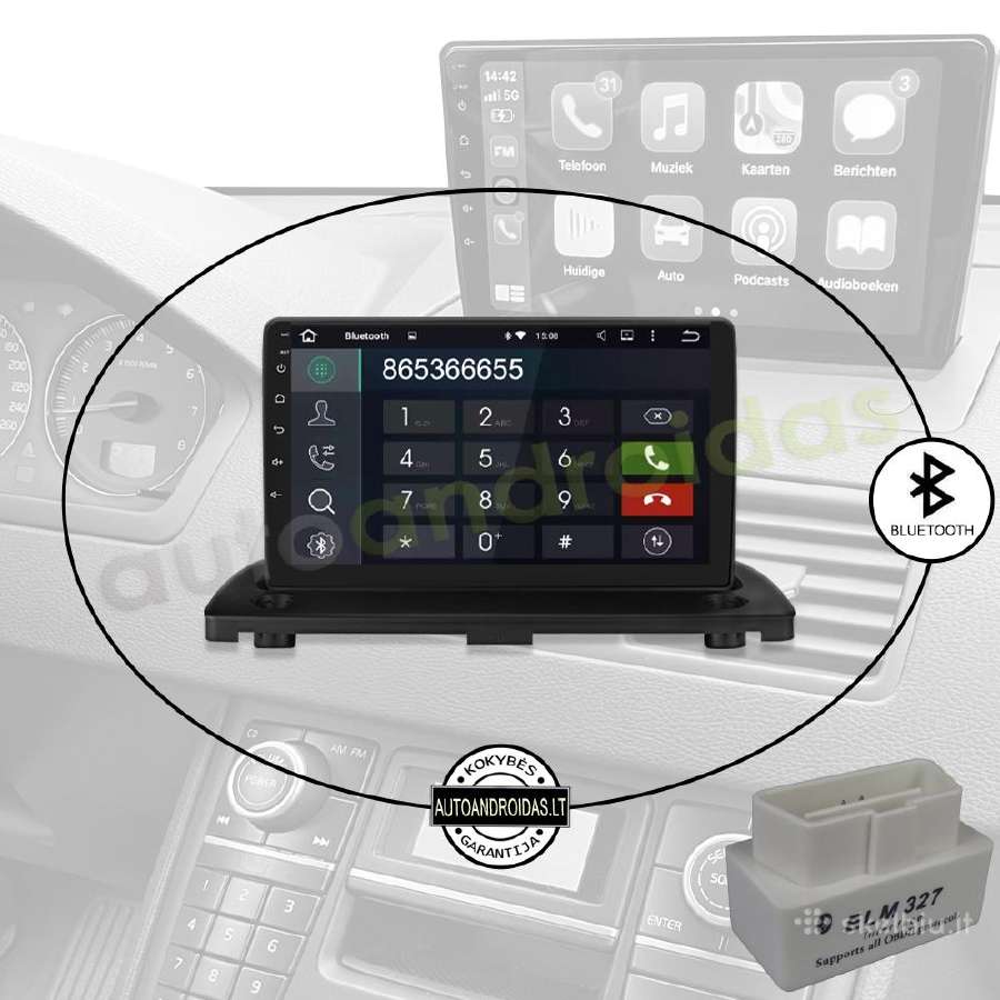 Volvo XC90 2004-14 Android multimedia Usb/GPS/WiFi - nuotraukos Nr. 5