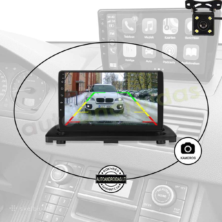 Volvo XC90 2004-14 Android multimedia Usb/GPS/WiFi - nuotraukos Nr. 7