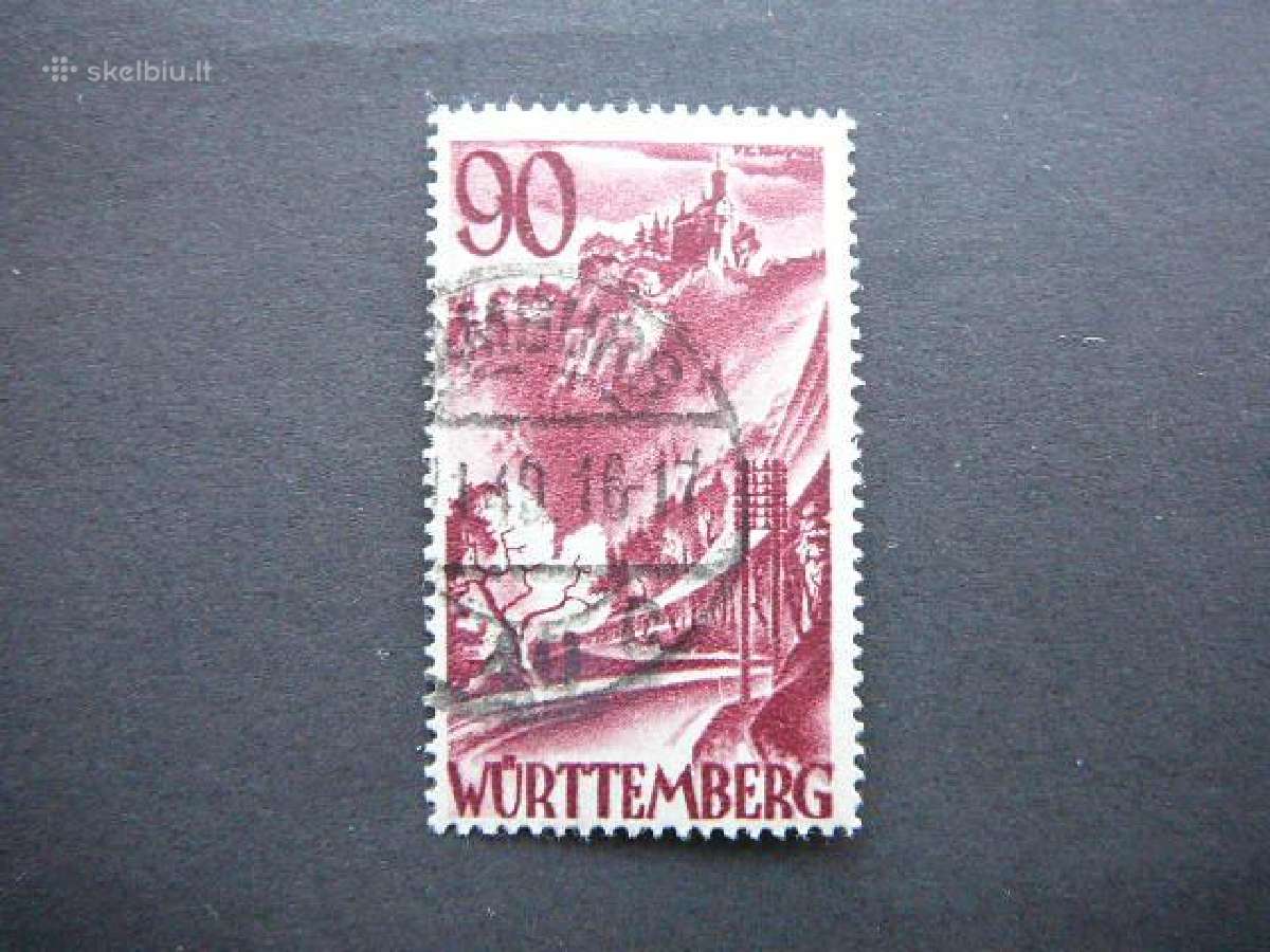 Vokietija Wurttemberg (Lietuva) vwt37a