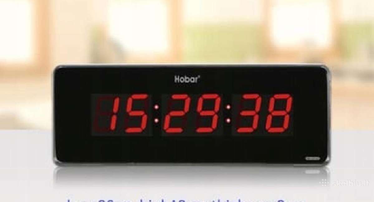 Parduodamas elektroninis laikrodis