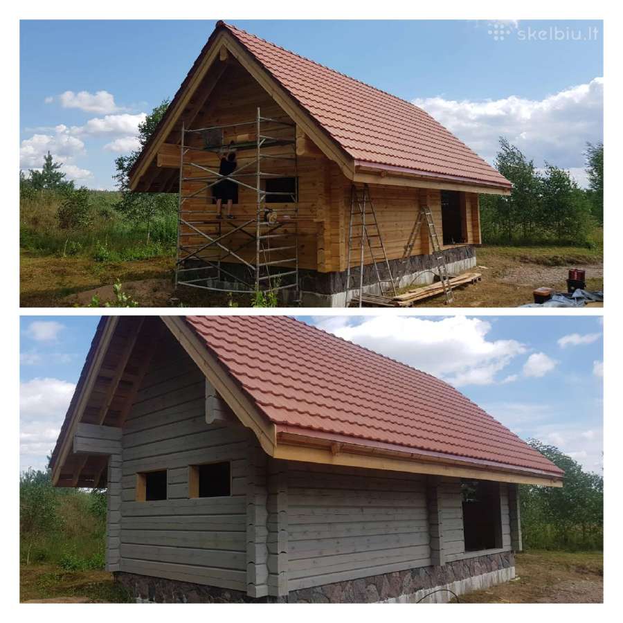 Fasadų dažymas visoje Lietuvoje. Dažymo darbai. - nuotraukos Nr. 18