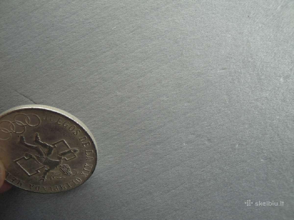 25 Pesos -1968m., Olimpiada (Gera kopija) - nuotraukos Nr. 3