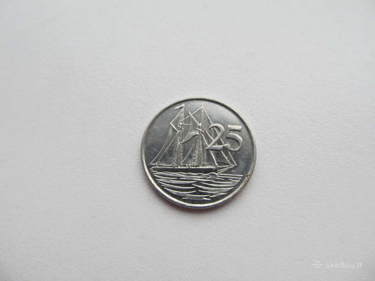 25 cents , Kaimanų salos ,1982, 2008 - nuotraukos Nr. 3