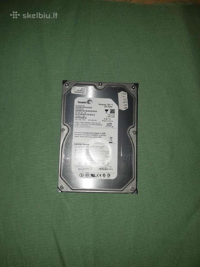 Barracuda 7200.10 Sata 250 GB - Skelbiu.lt