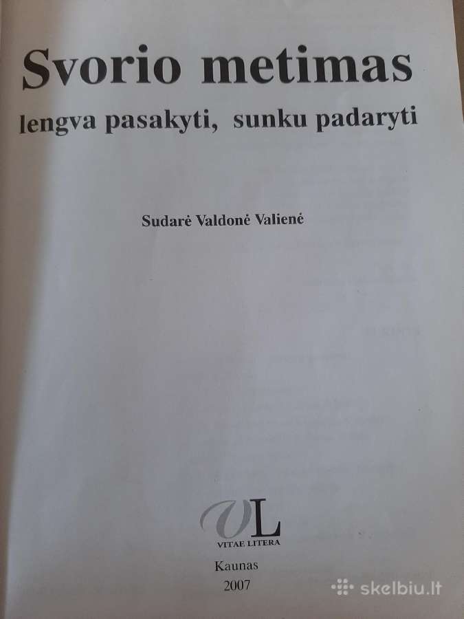 Svorio metimas: lengva pasakyti sunku padaryti - nuotraukos Nr. 2