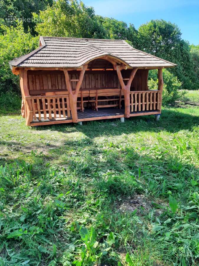 Pavėsinės, šulinio apdaila,vaikų žaidimų aikštelės - nuotraukos Nr. 10