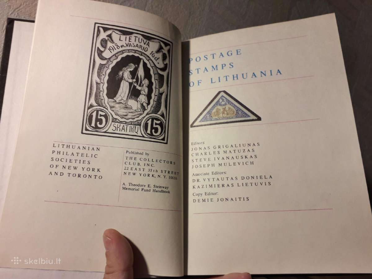 "Lietuvos pašto ženklų katalogas 1918-1940 m." - nuotraukos Nr. 3
