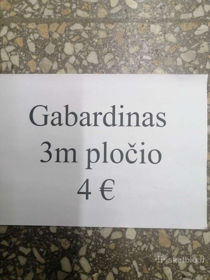 Gabardinas - nuotraukos Nr. 2