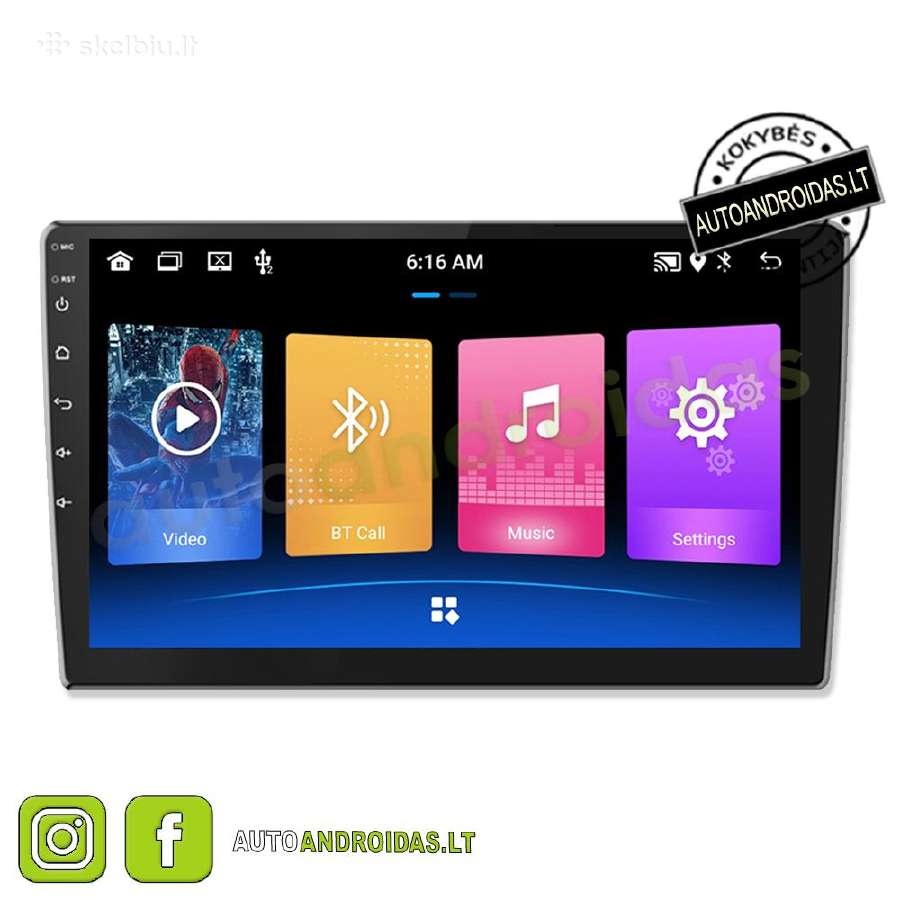 9" coliu Android Multimedia WiFi/GPS/usb/bluetooth