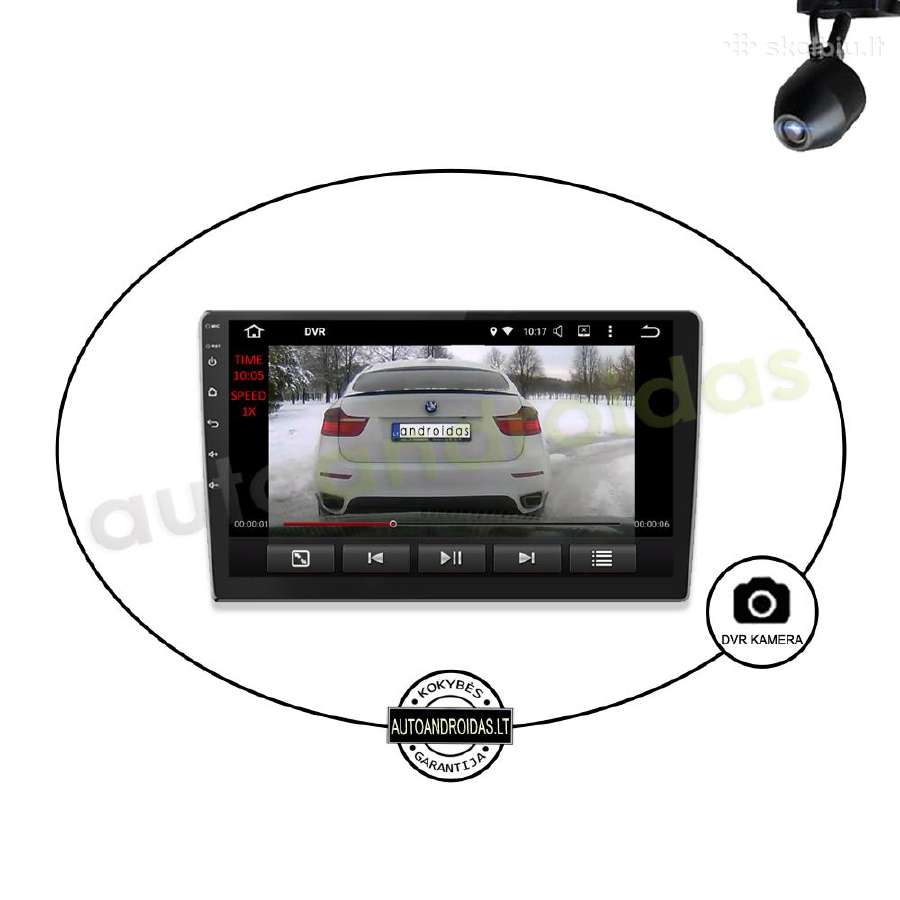 9" coliu Android Multimedia WiFi/GPS/usb/bluetooth - nuotraukos Nr. 9