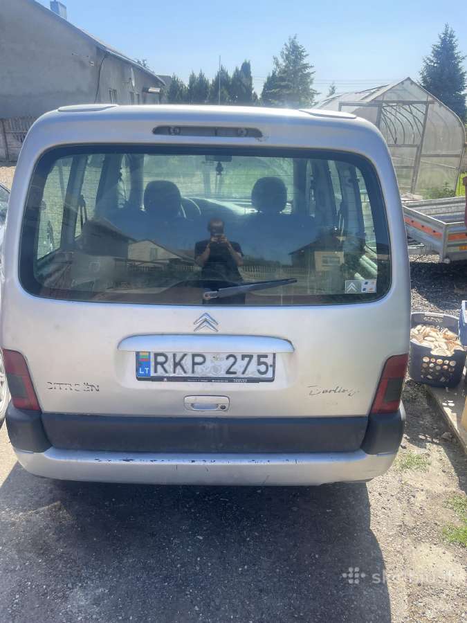 Citroen Berlingo dalimis 2002 metu - nuotraukos Nr. 5