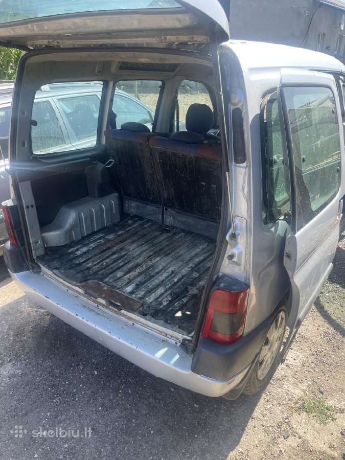 Citroen Berlingo dalimis 2002 metu - nuotraukos Nr. 7
