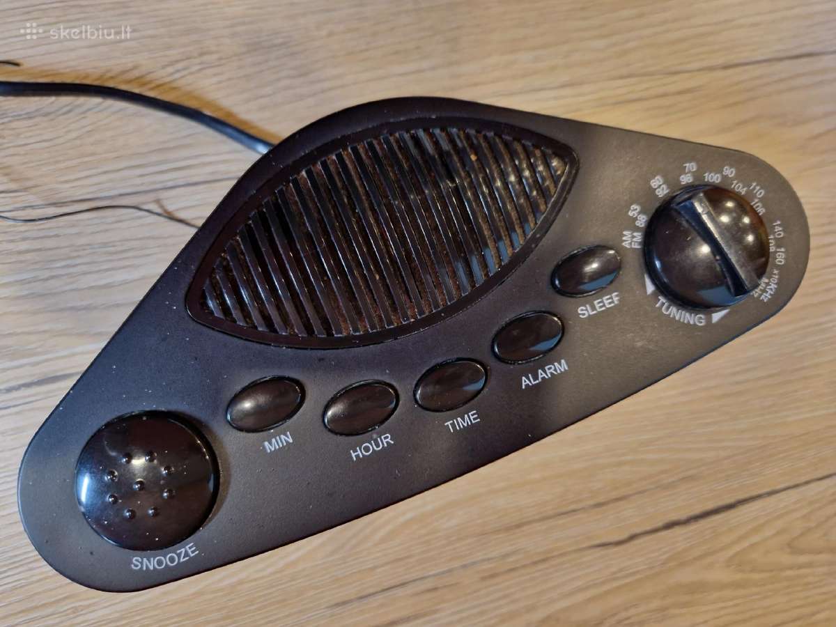 Elektronines laikrodis žadintuvas radijas - nuotraukos Nr. 4