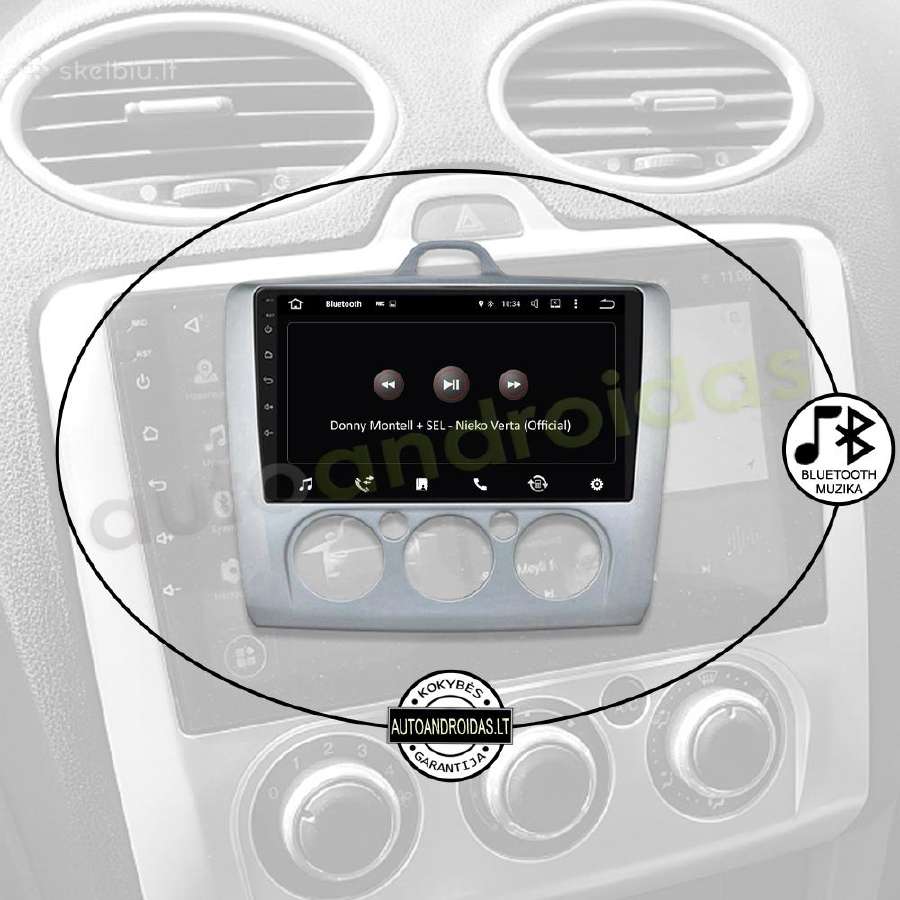 Ford mondeo galaxy 2007-12 Android multimedia GPS - nuotraukos Nr. 6