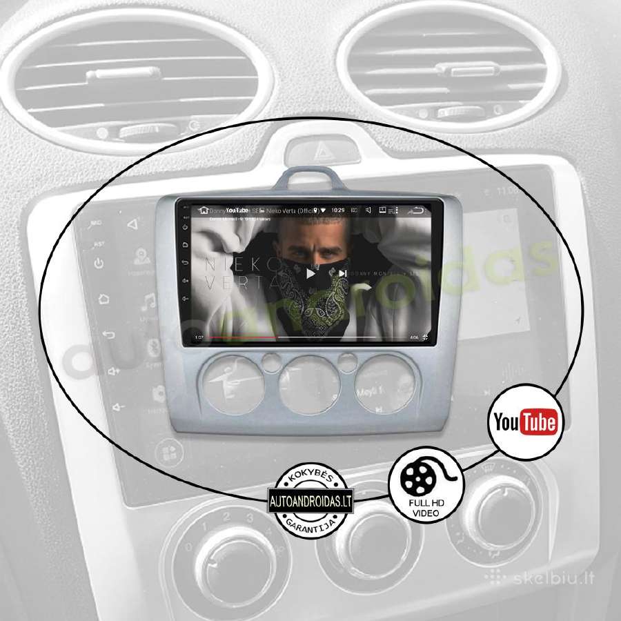 Ford mondeo galaxy 2007-12 Android multimedia GPS - nuotraukos Nr. 9