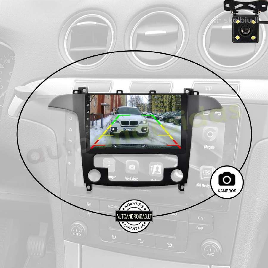 Ford S-max 2007-15 Android multimedia GPS/WiFi/bt - nuotraukos Nr. 7