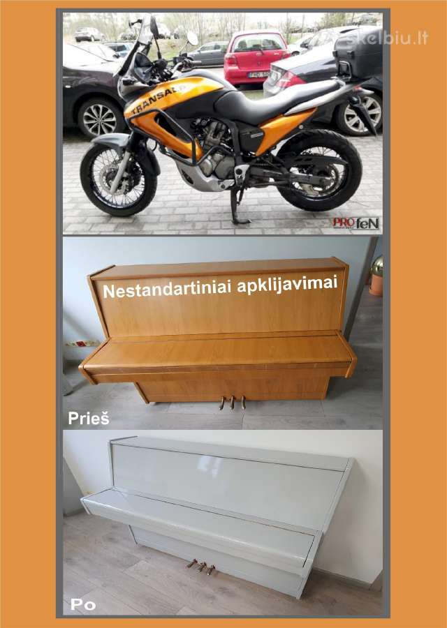 Baldų Apklijavimas Plėvele - nuotraukos Nr. 10