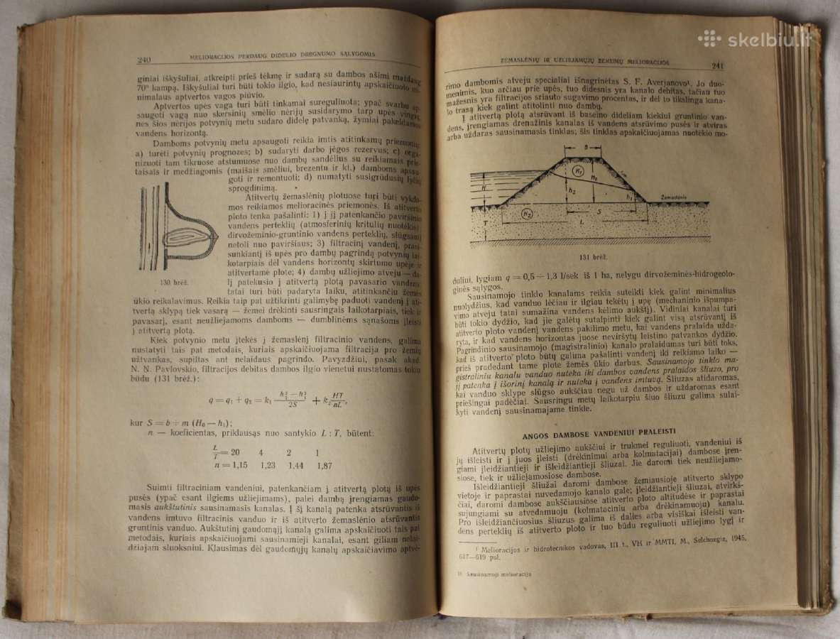 Sausinamoji melioracija knyga 1955 m. - nuotraukos Nr. 7