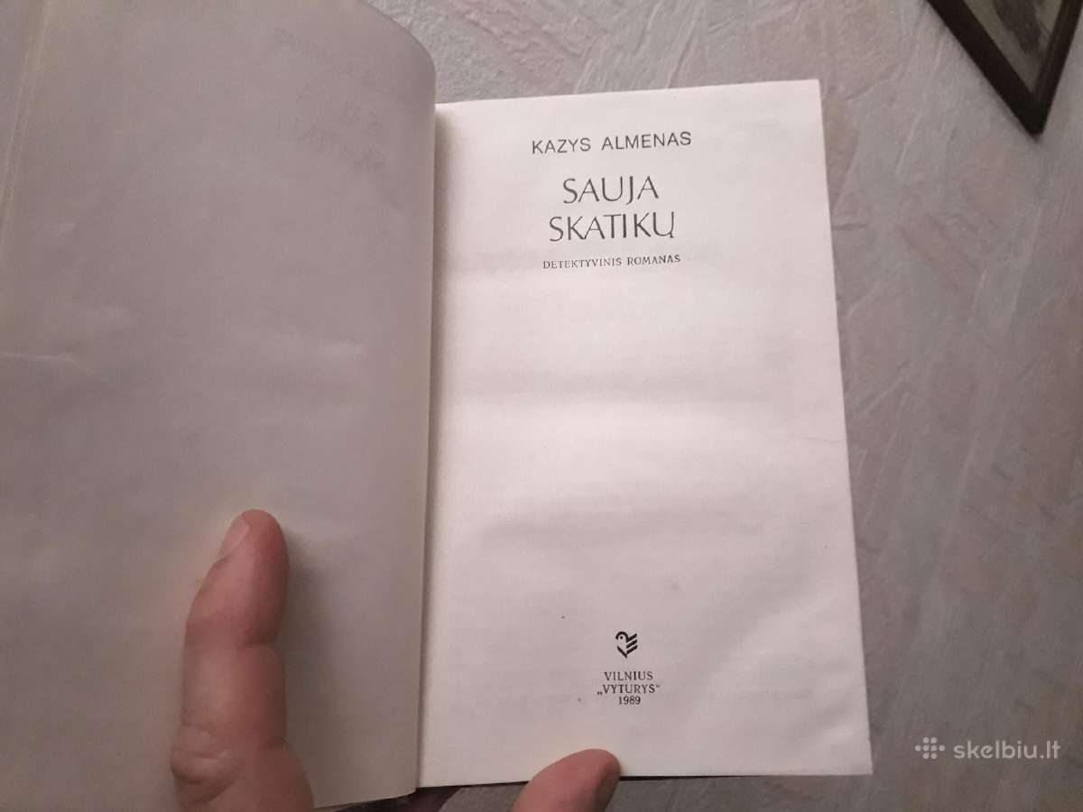Kazys Almenas "Sauja skatikų" 1989 metai - nuotraukos Nr. 2