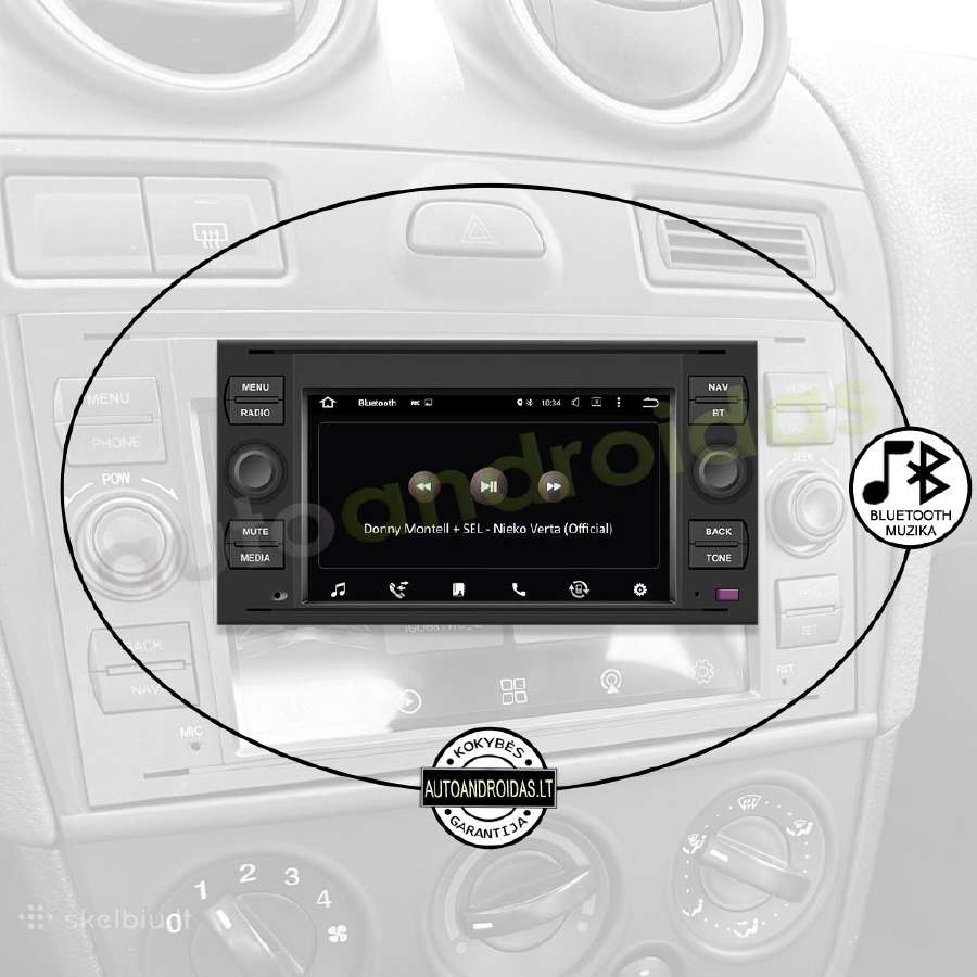 Ford mondeo 2003-11 Android multimedia Bt/GPS/WiFi - nuotraukos Nr. 6