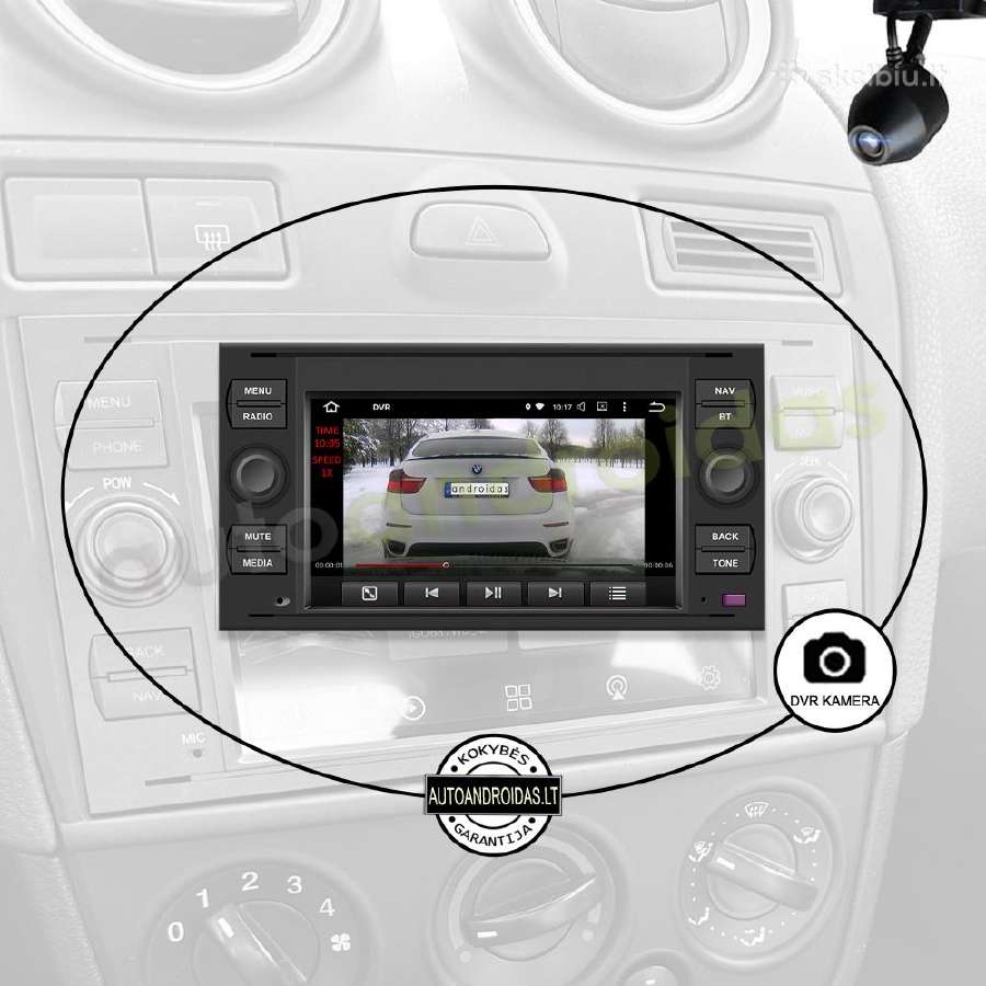 Ford mondeo 2003-11 Android multimedia Bt/GPS/WiFi - nuotraukos Nr. 8