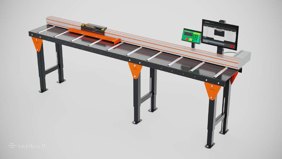 Automatinė liniuotė 0,1 mm ir skersavimo stakles - nuotraukos Nr. 4