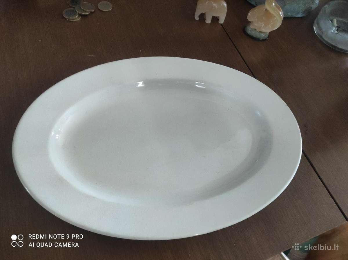 Vintažinis labai sena lėkštė villeroy&boch - nuotraukos Nr. 2