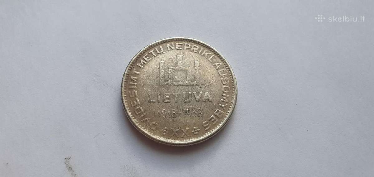 1938 10 litu Smetona - nuotraukos Nr. 2
