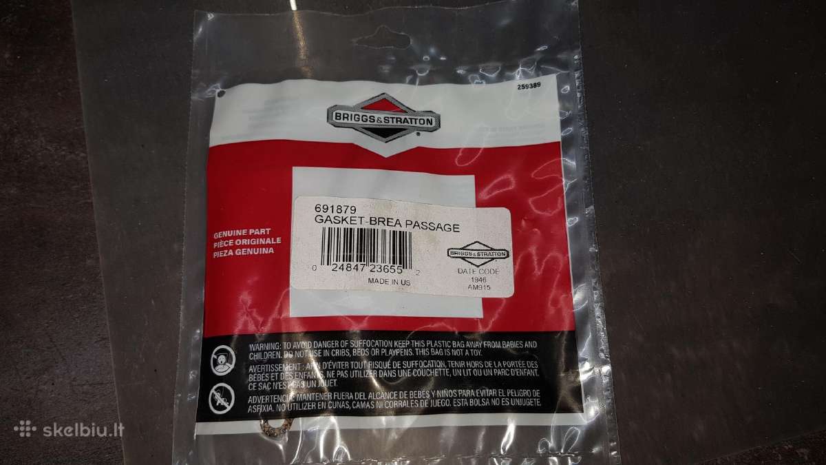 Briggs stratton tarpinė varikliui 691879 - nuotraukos Nr. 2