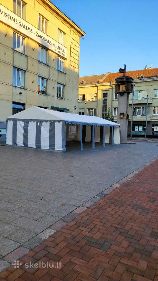 Palapinių / pavėsinių / stalų / kolonėlės nuoma - nuotraukos Nr. 8