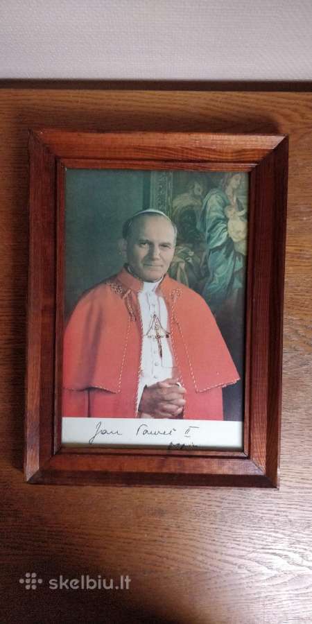 Paveikslas "Popiežius Jonas Paulius" - nuotraukos Nr. 4