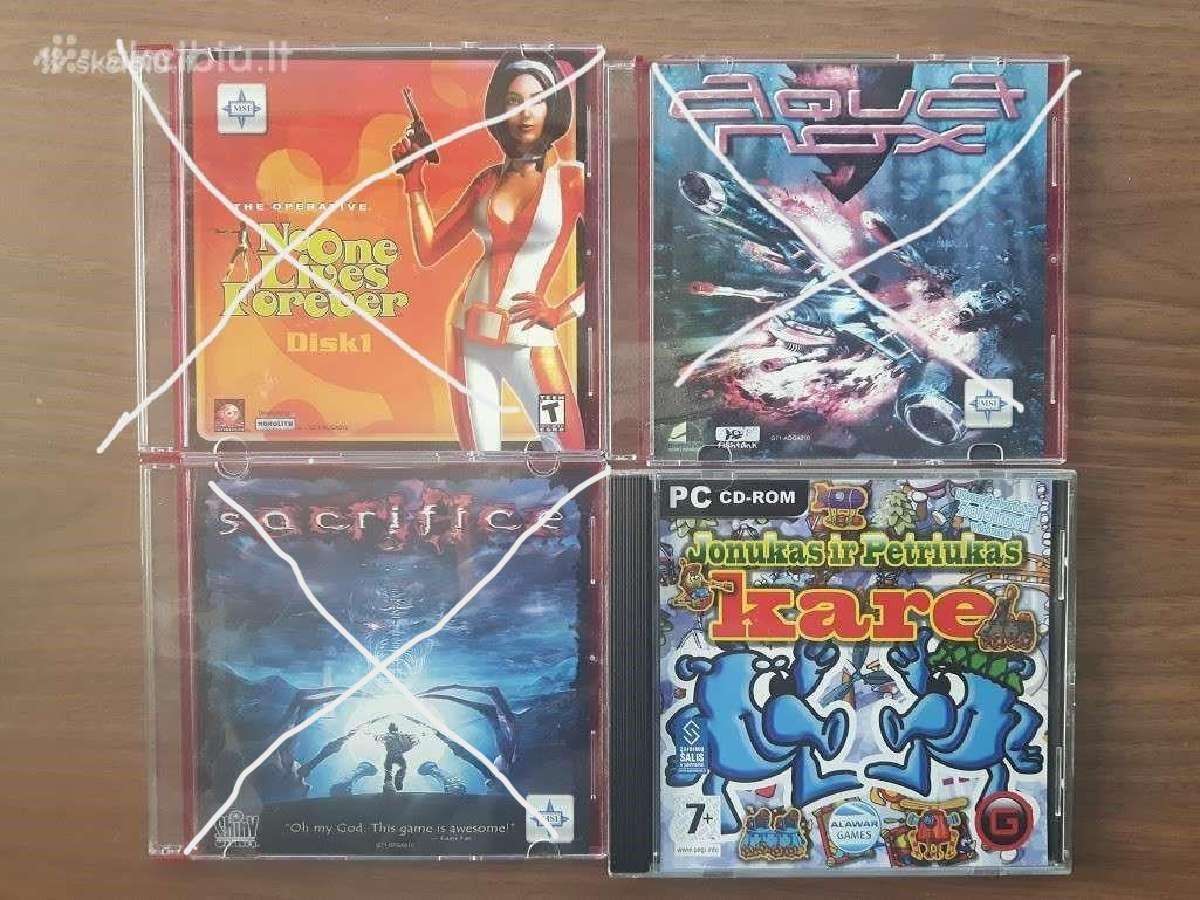 Pc CD-rom Žaidimai - nuotraukos Nr. 2