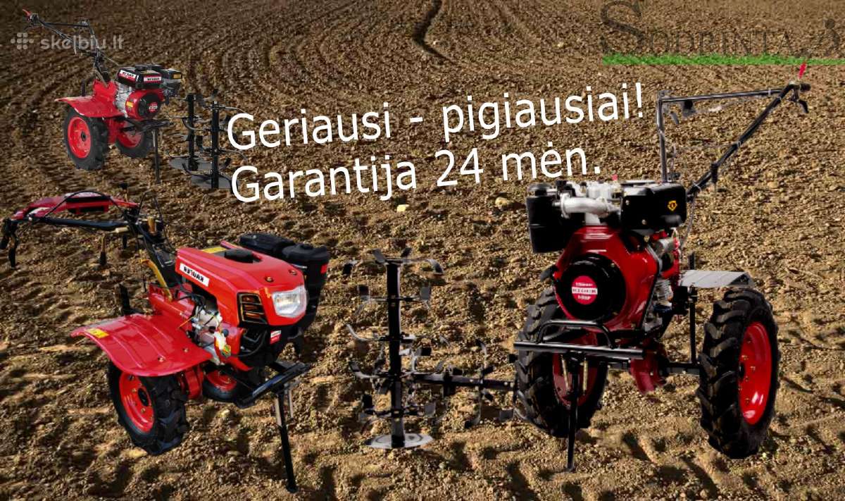 Motoblokas - Kultivatorius Rider R-850/3 -100 € - nuotraukos Nr. 2