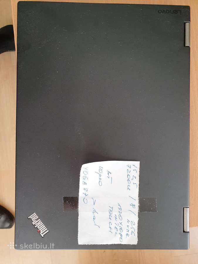 Parduodu Lenovo Thinkpad X1 Yoga 2gen - nuotraukos Nr. 5