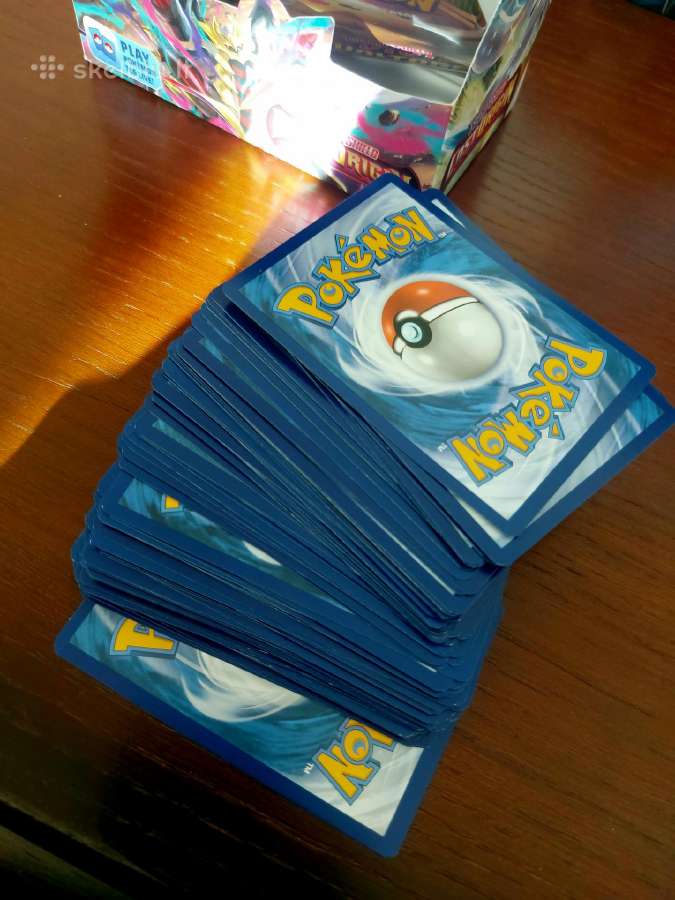 100 Pokemon kortelių rinkinys - nuotraukos Nr. 3