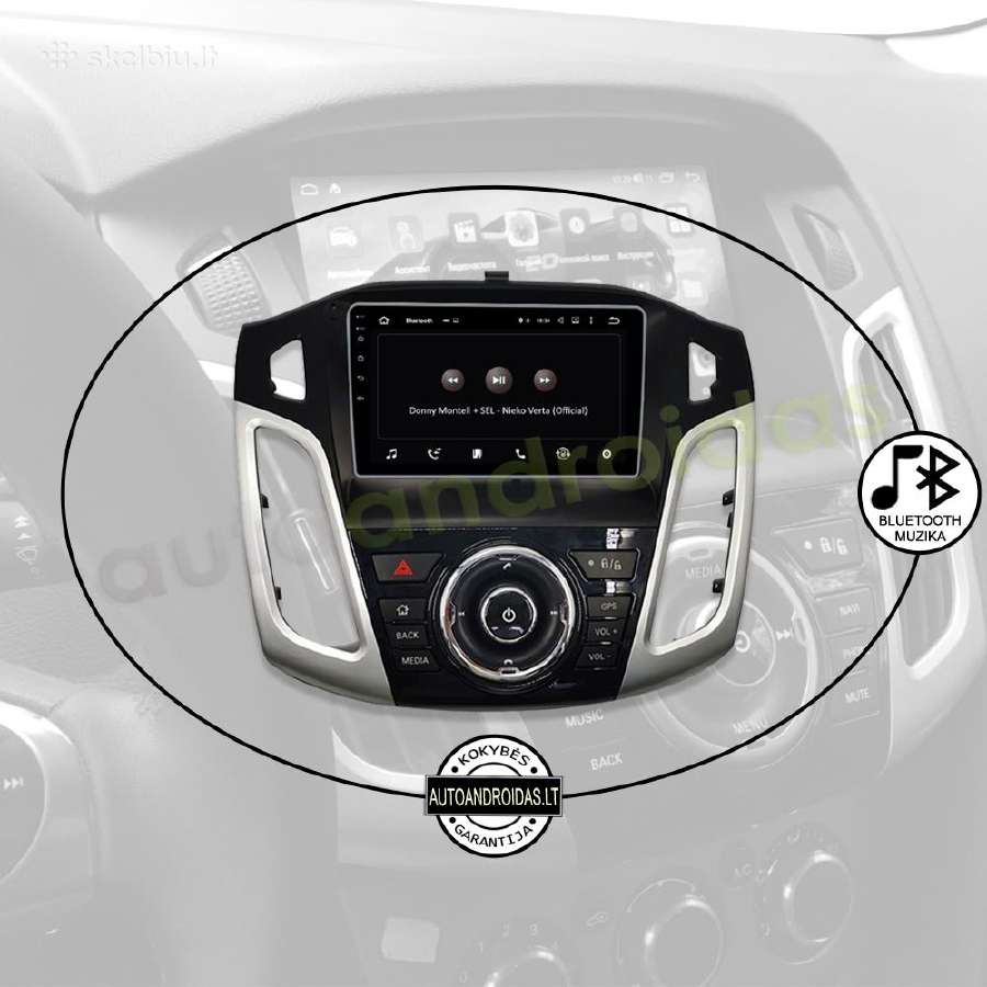 Ford Focus 2011-19 Android multimedia Usb/GPS/WiFi - nuotraukos Nr. 6