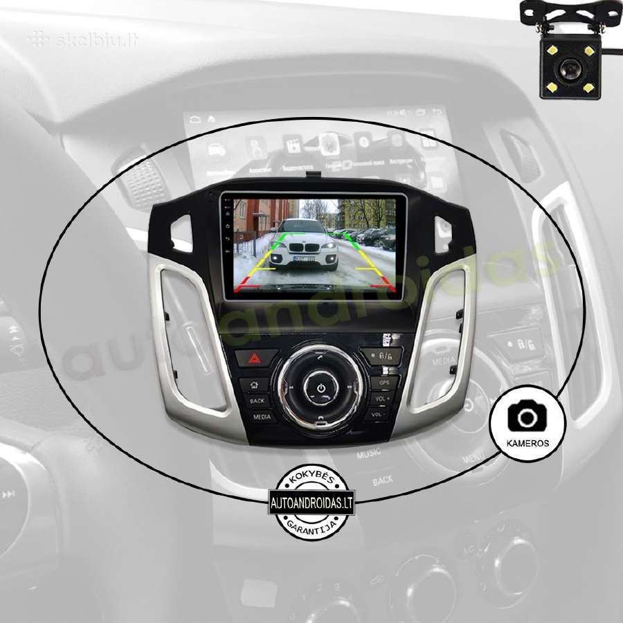Ford Focus 2011-19 Android multimedia Usb/GPS/WiFi - nuotraukos Nr. 7