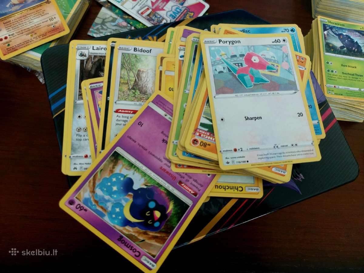 50 Pokemon kortelių rinkinys - nuotraukos Nr. 3