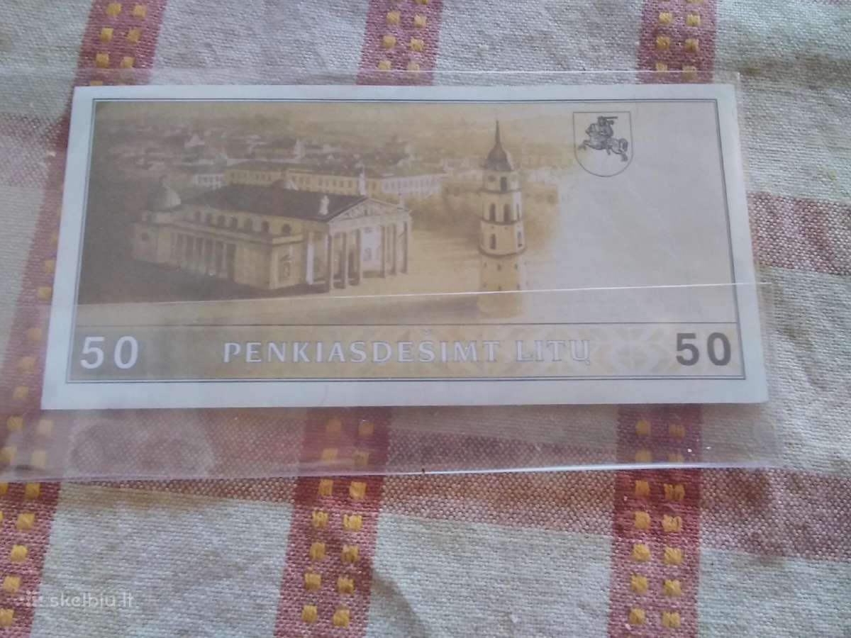 50 litų 1991m