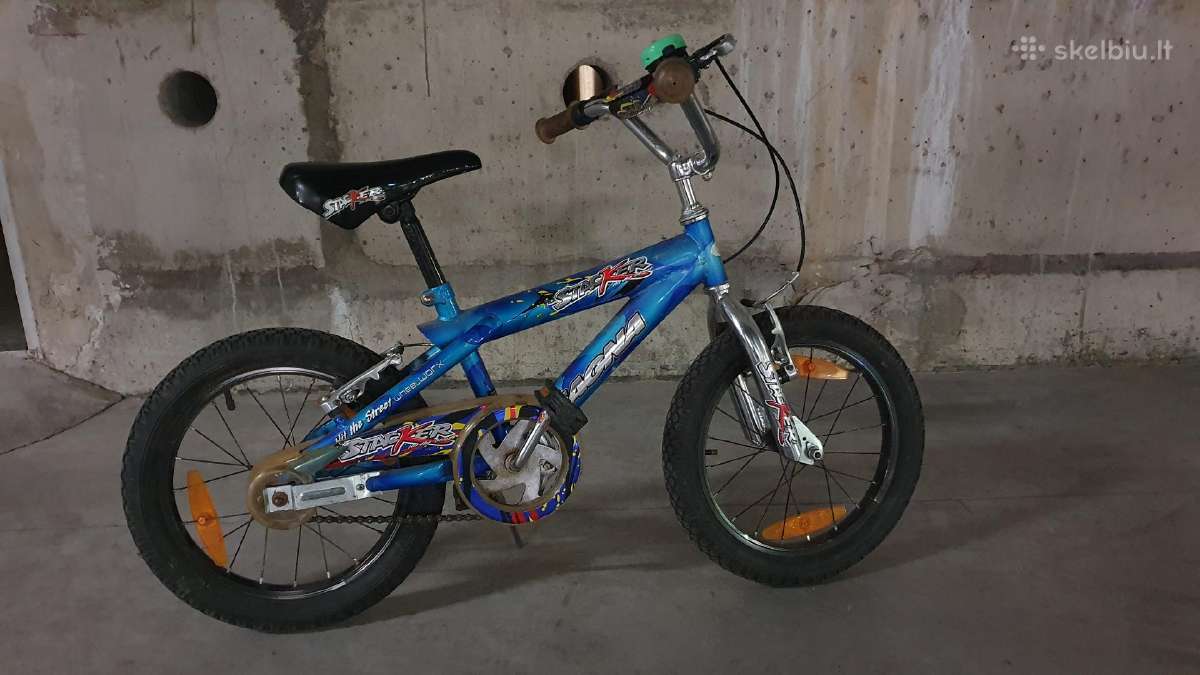 Dviratis 4-6 metų vaikams, 16" ratai