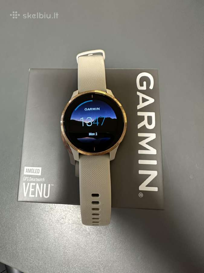 Garmin Venu naudotas laikrodis